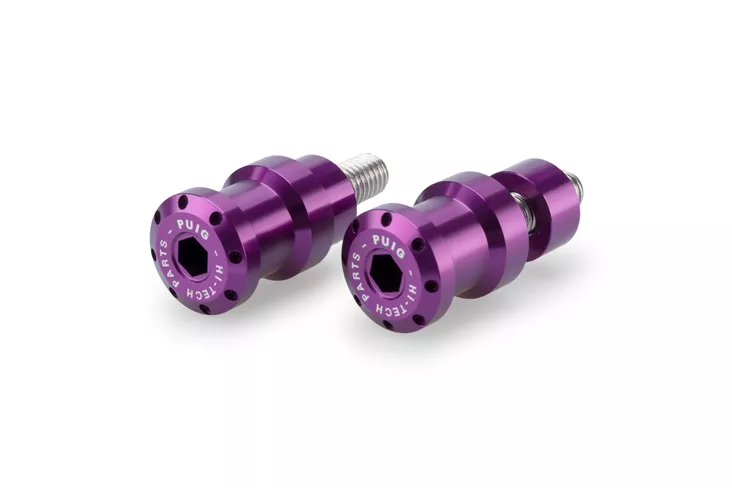 Puig Spools By Pair Hi-Tech Parts Diam.8Mm C/Purple - Varikkotarvikkeet - D523798 - 1