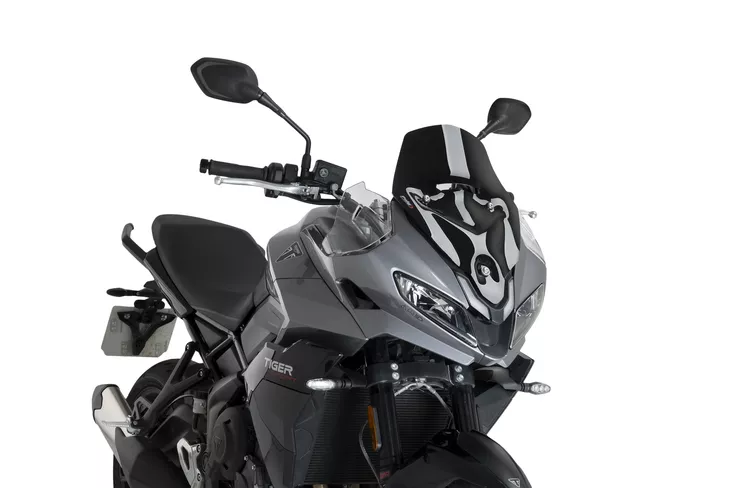 Puig Sport Screen Triumph Tiger Sport 800 25' C/Black - Moottoripyörän tuulisuojat - D536998 - 1