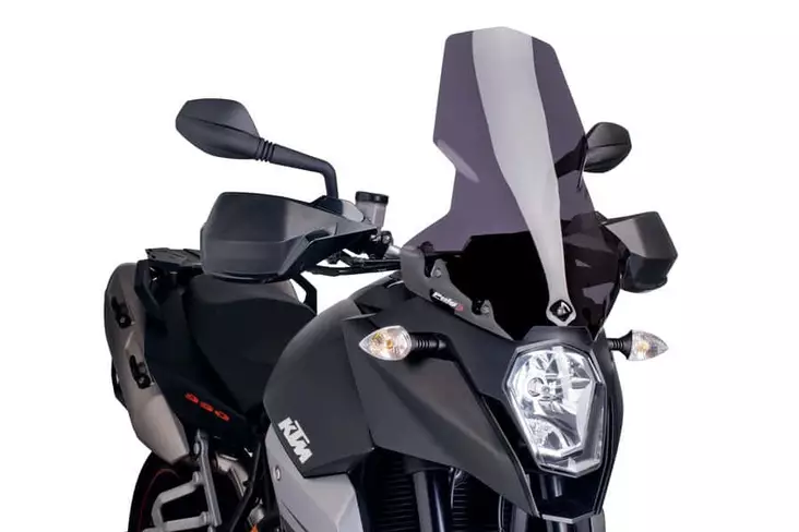 Puig Touring Screen Ktm 990 Smt 09'-12'C/Dark Smoke - Moottoripyörän tuulisuojat - D299808 - 1