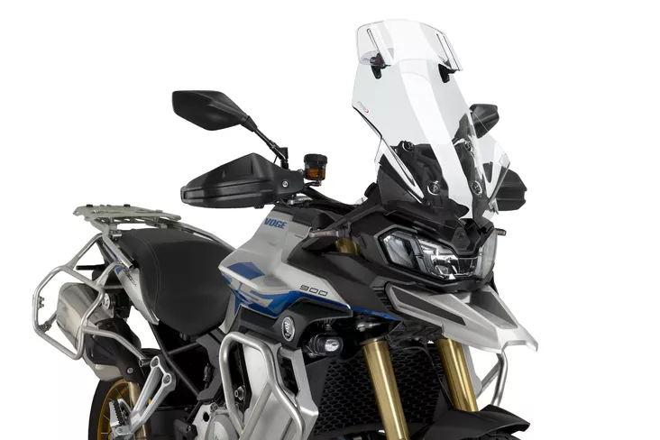 Puig Touring Windscreen With Visor Voge 900Dsx C/Dark S - Moottoripyörän tuulisuojat - D523808 - 1