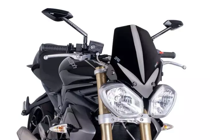 Puig Winds.N.G. Speed Triple 11-15/R 12-15/Street 11-17 - Moottoripyörän tuulisuojat - D298888 - 1