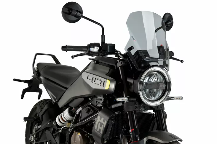 Puig Windscreen New Generation Sport Svartpilien - Moottoripyörän tuulisuojat - D523818 - 1
