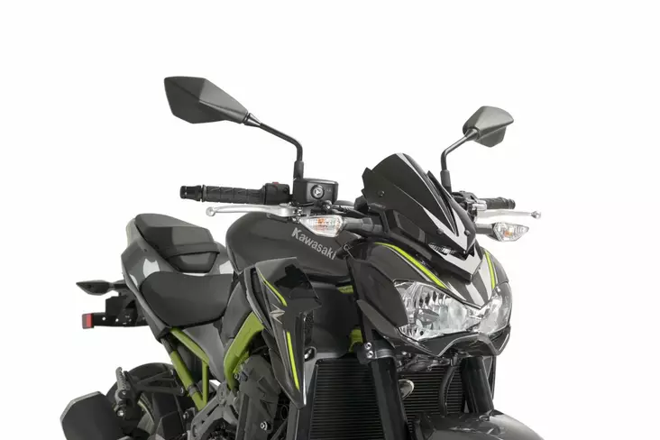 Puig Windshield. N.G. Sport Kawasaki Z900 17-18'C/Carbo - Moottoripyörän tuulisuojat - D302928 - 1
