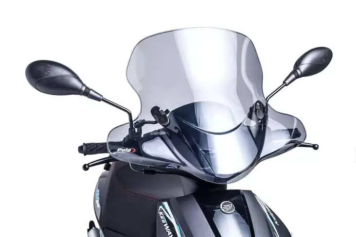 Puig Windshield City Touring Keeway F-Act 50/125 C/Smok - Moottoripyörän tuulisuojat - D299838 - 1