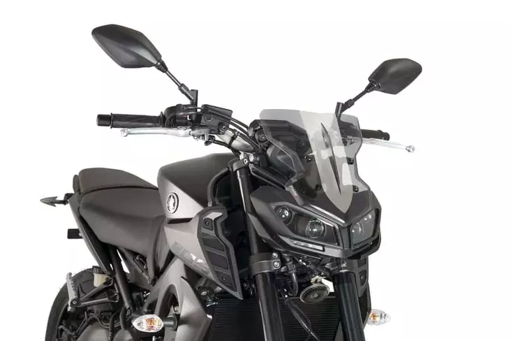 Puig Windshield N.G. Sport Yamaha Mt09 17-18' C/Smoke - Moottoripyörän tuulisuojat - D302448 - 1