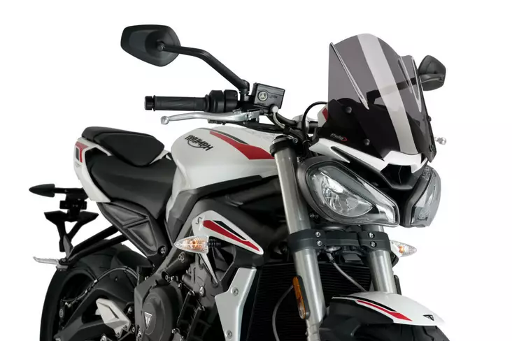 Puig Windshield New Gen. Sport Triumph Street Triple S 20' - Moottoripyörän tuulisuojat - D406888 - 1