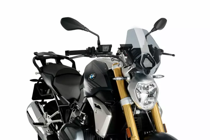 Puig Windshield New Generation Bmw R1250R 19'- C/Smoke - Moottoripyörän tuulisuojat - D338228 - 1