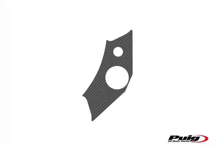 Puig Yoke Protector Carbon Look Yamaha Yzf R6 Hasta 02' - Moottoripyörän kaatumatapit - D296718 - 1