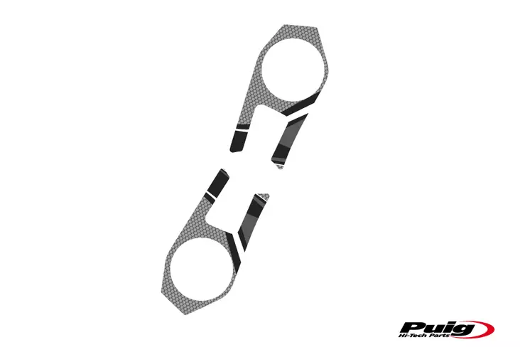 Puig Yoke Protector Kawasaki Zx6R 09-16 C/Grey - Moottoripyörän kaatumatapit - D300288 - 1