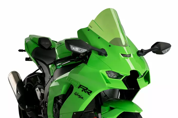 Puig Z-Racing Screen Kawasaki Zx-10R/Rr 21' C/Green - Moottoripyörän tuulisuojat - D406928 - 1