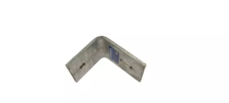 Qvarken Kulmarauta 130 x 110 x 8mm, kuumasinkittyä terästä - Laiturisaranat & tarvikkeet - D468328 - 1