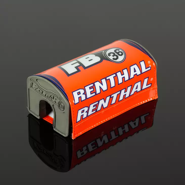 Renthal Fatbar36 Pehmuste Oranssi/Sininen/Valkoinen - Moottoripyörän ohjaustangon pehmusteet - D446358 - 1