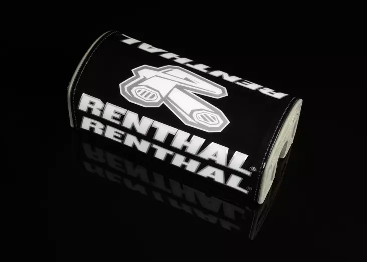 Renthal Fatbar Pehmuste Musta - Moottoripyörän ohjaustangon pehmusteet - D446318 - 1