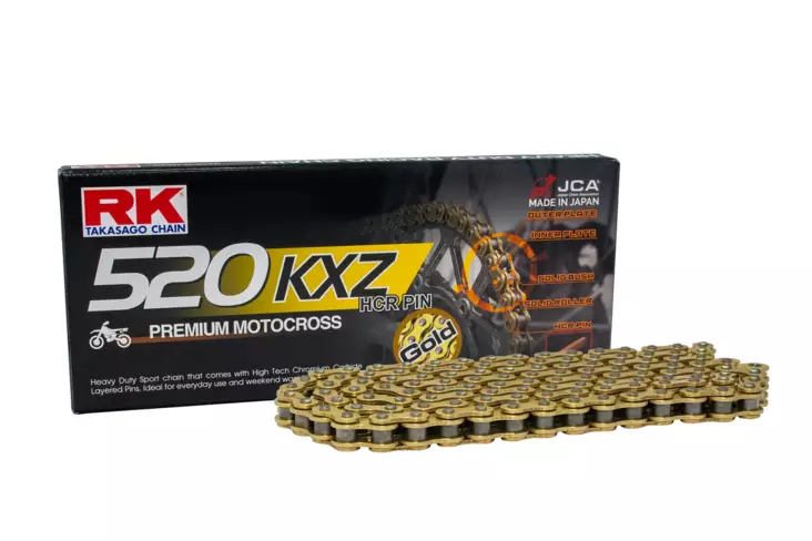 RK GB520KXZ Vahvistettu ketju +CL (Jousil.) - Ketjut 520 - D379038 - 1