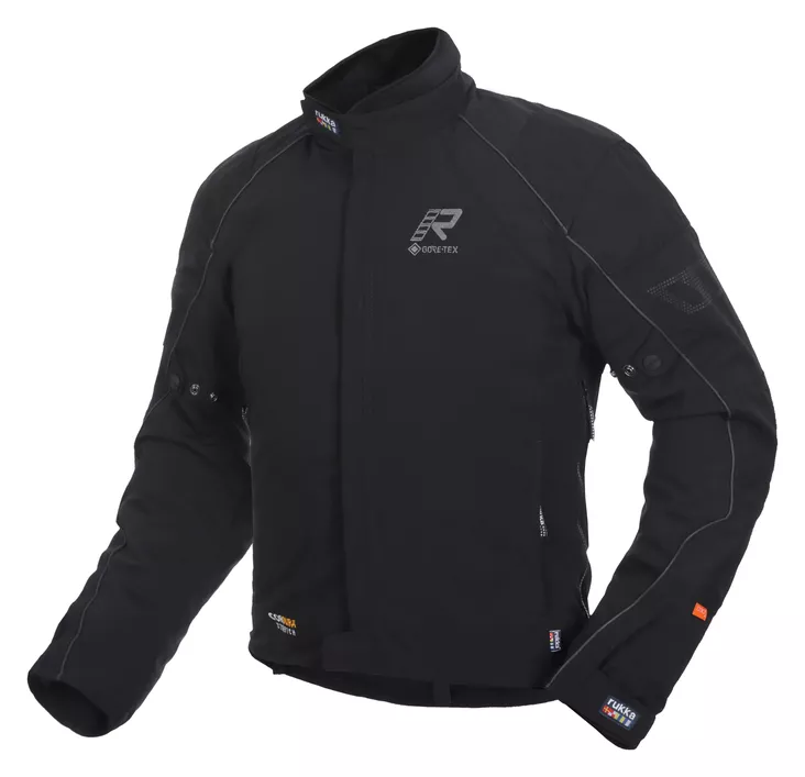 RUKKA COMFO-R Jacket Black/Gray - Kalvolliset moottoripyörätakit - D491308 - 1