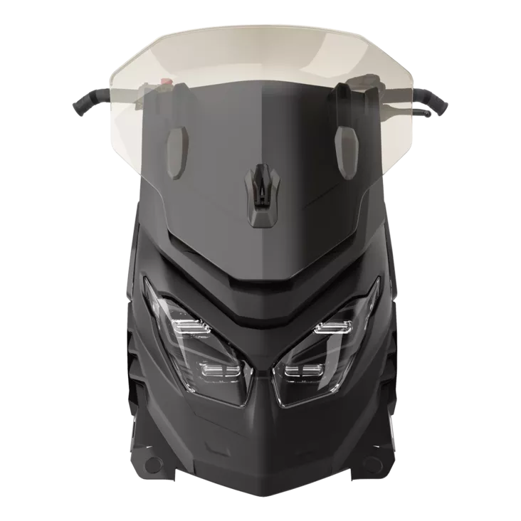 SÄÄDETTÄVÄ TUULILASI RADIEN 2 44-54CM - Lynx Tuulilasit & peilit - 129048 - 1