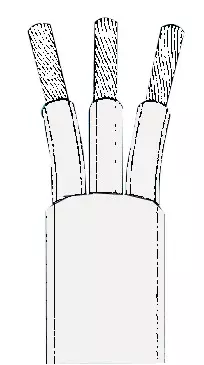 Sähköjohto 3x1.5mm² x 50m mu/ru/pu - Veneen Virtajohdot & kaapelit - D123198 - 1