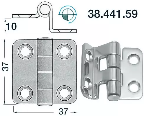 Sarana, SS, 37x37 - Veneen Saranat - D124698 - 1