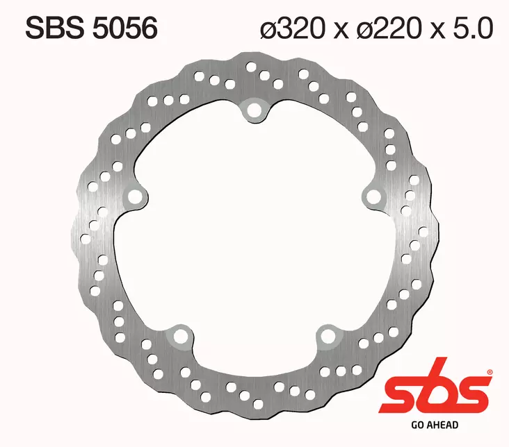 Sbs Jarrulevy Standard - Moottoripyörän jarrulevyt - D241688 - 1
