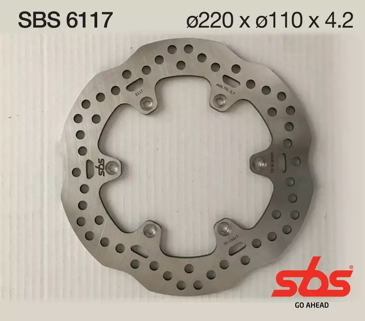 Sbs Jarrulevy Upgrade - Moottoripyörän jarrulevyt - D241958 - 1