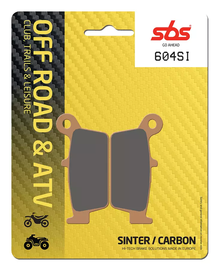 Sbs Jarrupalat Sintered Offroad - Moottoripyörän jarrupalat - D2598 - 1
