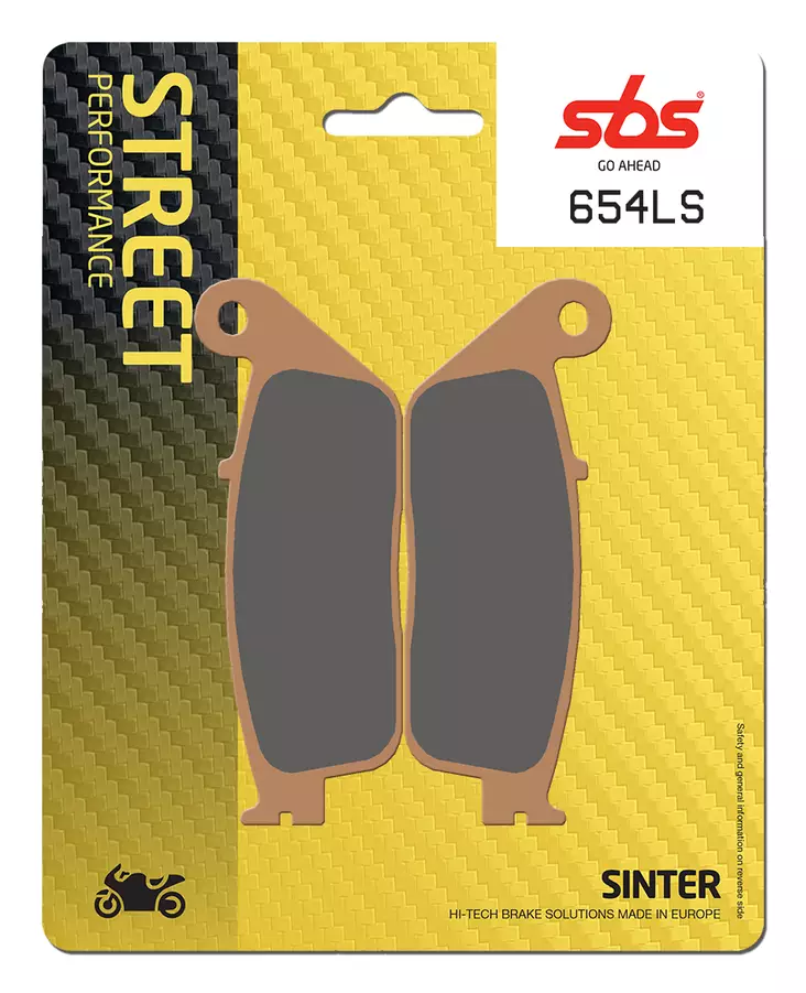 Sbs Jarrupalat Sintered Taakse - Moottoripyörän jarrupalat - D2678 - 1