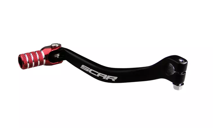 Scar Gear Shift Lever - CRF110F 13-23 Red tip - Moottoripyörän vaihdepoljin - D480368 - 1