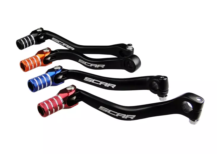 Scar Gear Shift Lever - Suzuki Black tip - Moottoripyörän vaihdepoljin - D269448 - 1