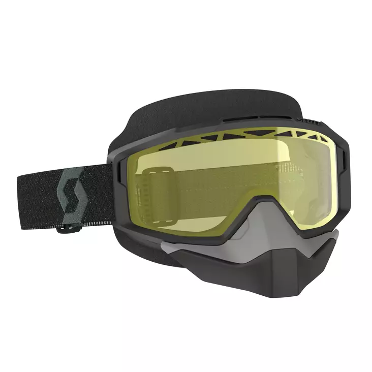 Scott Goggle Split OTG Snow Cross black yellow - Kelkkailu ajolasit & linssit - D402968 - 1