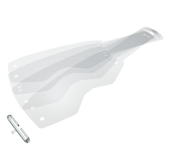 Scott Works Tear Off Prospect/Fury PAK-20 - Ajolasien linssit & varaosat - D204498 - 1