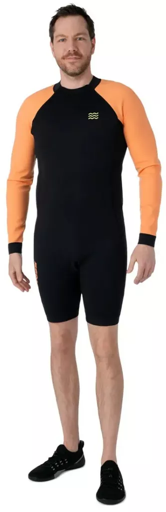 SEA-DOO MIESTEN 2/2MM SHORTY WETSUIT ORANGE - Sea-Doo Märkäpuvut - 139968 - 1