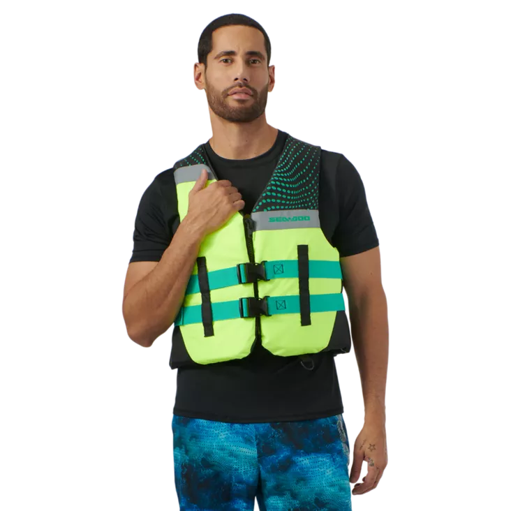 SEA-DOO MOTION KELLUNTALIIVI HI-VIS YELLOW - Sea-Doo Kelluntaliivit - 130108 - 1