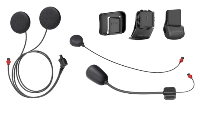 Sena 50C Universal Clamp Kit with SOUND BY HK&mic - Lisätarvikkeet, Kypäräpuhelimet - D482468 - 1