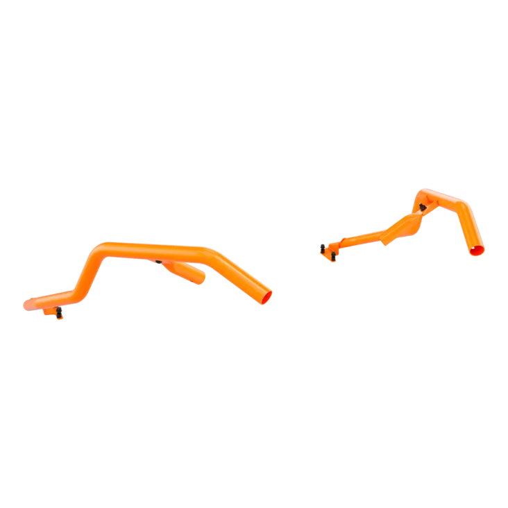 SIDE BUMPER KIT CRUSH ORANGE 600MM - Lynx Puskurit - 117198 - 1