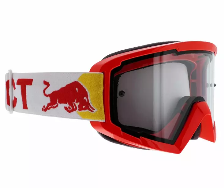 Spect Red Bull Whip MX Goggles Singel lens red clear - Offroad ajolasit - D435028 - 1