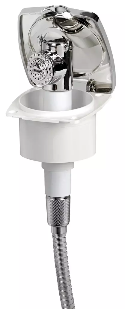 Suihkujärjestelmä vaakak.2.50m kromi - Veneen LVI - D123838 - 1