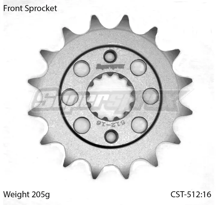 Supersprox Eturatas 512.16 - Moottoripyörän eturattaat - D26498 - 1