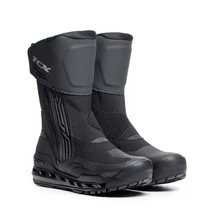 TCX Ajosaapas Clima 2 Surround Gore-Tex Musta/Tummanharmaa - Moottoripyöräsaappaat - D456658 - 1