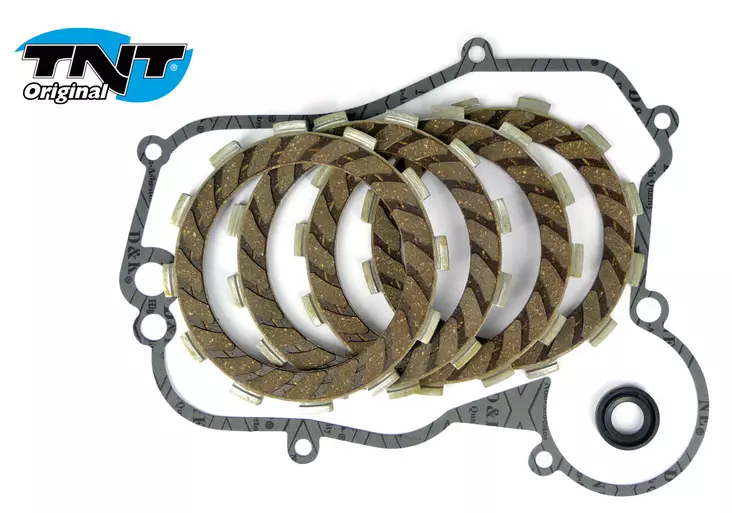 TNT Kytkinlevysarja & Tiivisteet Derbi Senda 06- / Aprilia RXSX 06- / Gilera - Mopon Kytkinlevyt/jousisarjat - D118558 - 1
