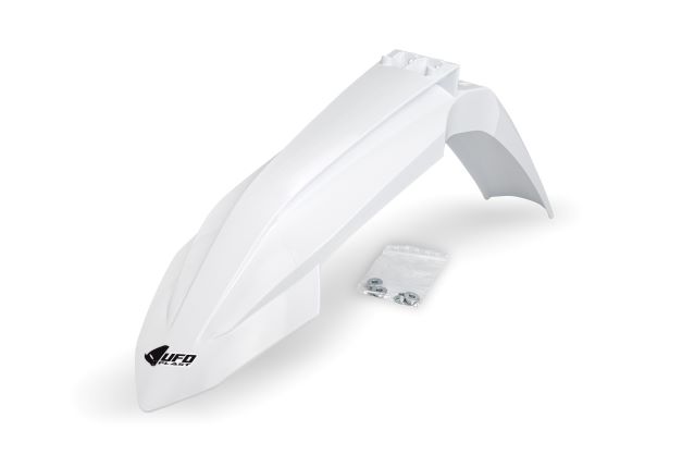 UFO Etulokasuoja SX/SX-F 125-450 23-.. EXC/F 24-.. Valkoinen 042 - Moottoripyörän lokasuojat - D457218 - 1