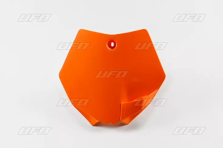 UFO Etunumerokilpi KTM65 09-15 Oranssi 127 - Moottoripyörän numerokilvet - D219668 - 1