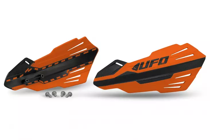UFO Käsisuojat OEM KTM 125-450 2014- Oranssi - Moottoripyörän käsisuojat - D396448 - 1