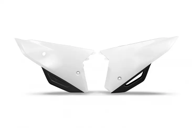 UFO Sivunumerokilvet CRF250R/RX 22-24 CRF450R/RX 21-24 Valkoinen 041 - Moottoripyörän ilmanohjaimet - D396378 - 1