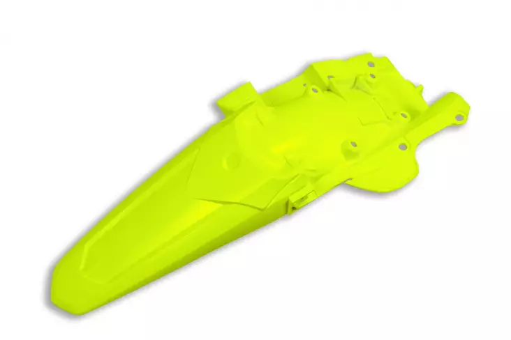 UFO Sivunumerokilvet YZ250F 19-23 YZ450F 18-22 Fluo Yellow DFLU - Moottoripyörän sivupaneelit - D434898 - 1