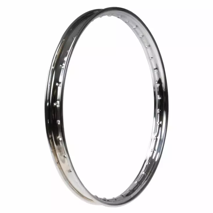 Vannekehä, 19" x 1.35" (36 r.), Kromiteräs - Mopon Pyöräakselit, mutterit, pinnat - D480078 - 1