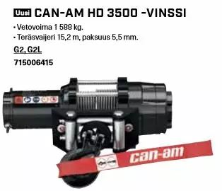 VINSSI CAN-AM G2/G2L HD 3500 - Can-Am Vinssit - 109188 - 1