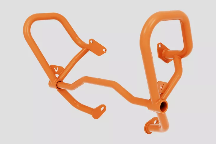 Yakk EXP Crash bar lower KTM 390 Adventure/Enduro/125 Enduro (25-) orange - Moottoripyörän kaatumaraudat - D550028 - 1