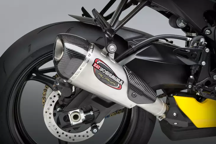 Yoshimura Slip-On Suzuki Gsx-R600/750 2011-19 Street Alpha T So Ss-Ss-Cf Works F - Moottoripyörän äänenvaimentimet - D334138 - 1