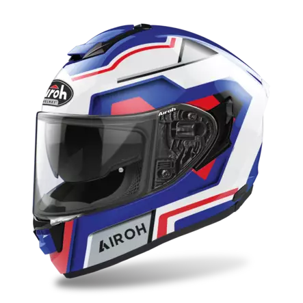 Airoh ST.501 Square sininen/punainen kiiltävä - Umpikypärät - D413849 - 1
