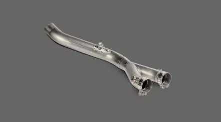 Akrapovic Optional Link Pipe/Collector (Titaani) MT-10 / FZ-10 2022- - Moottoripyörän väliputket - D541829 - 1